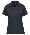 PMT-1W Stormtech Ladies Milano Sports Polo Shirt Black colour image